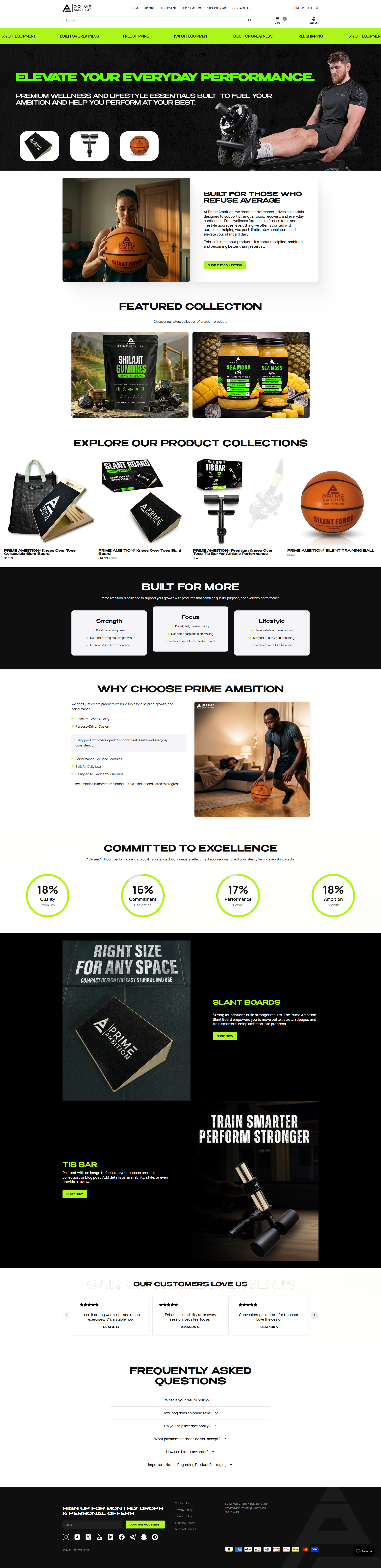 Shopify Website Showcase